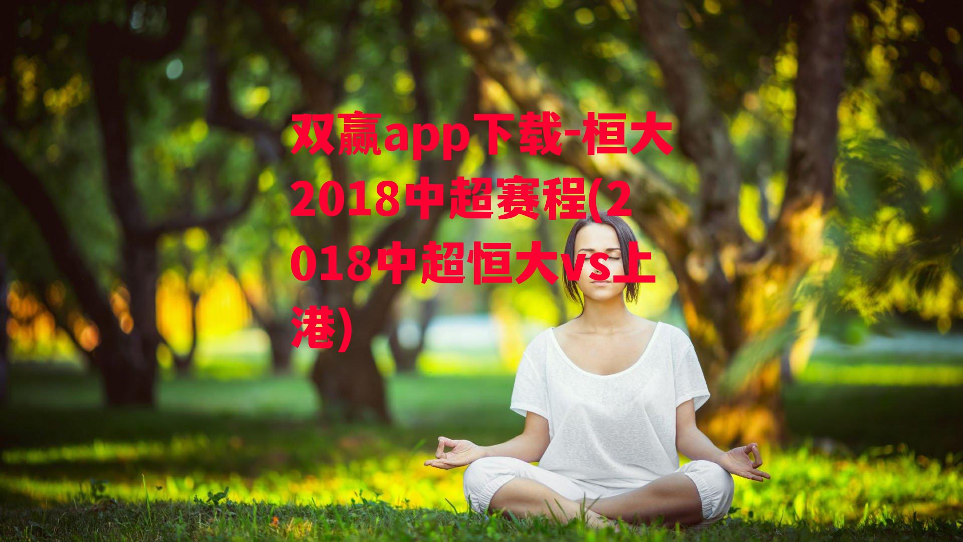 桓大2018中超赛程(2018中超恒大vs上港)